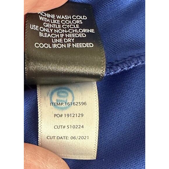 New Torrid Plus Electric Blue Lace Short Sleeve Fit & Flare Midi Dress Only Sz 1 - Picture 9 of 9